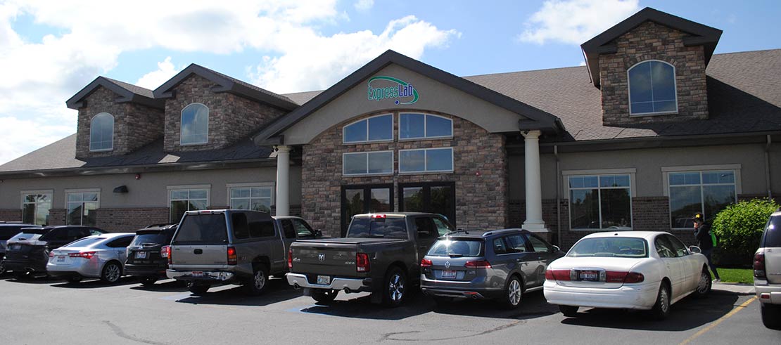 Express Lab medical laboratory located at 3910 Washington Parkway in Idaho Falls, Idaho.